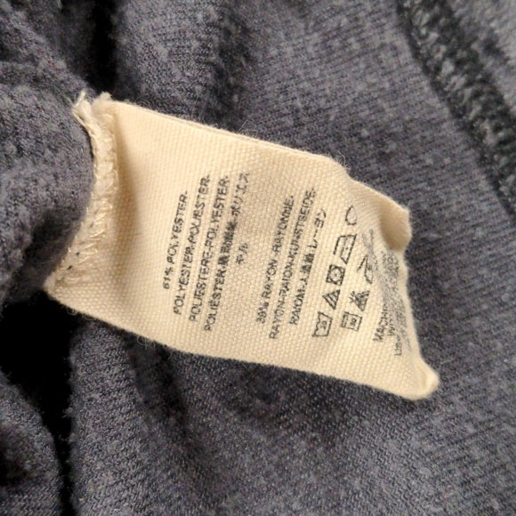 We The Free Milan Gray Crushed Velvet Top Size Medium - Picture 8 of 9